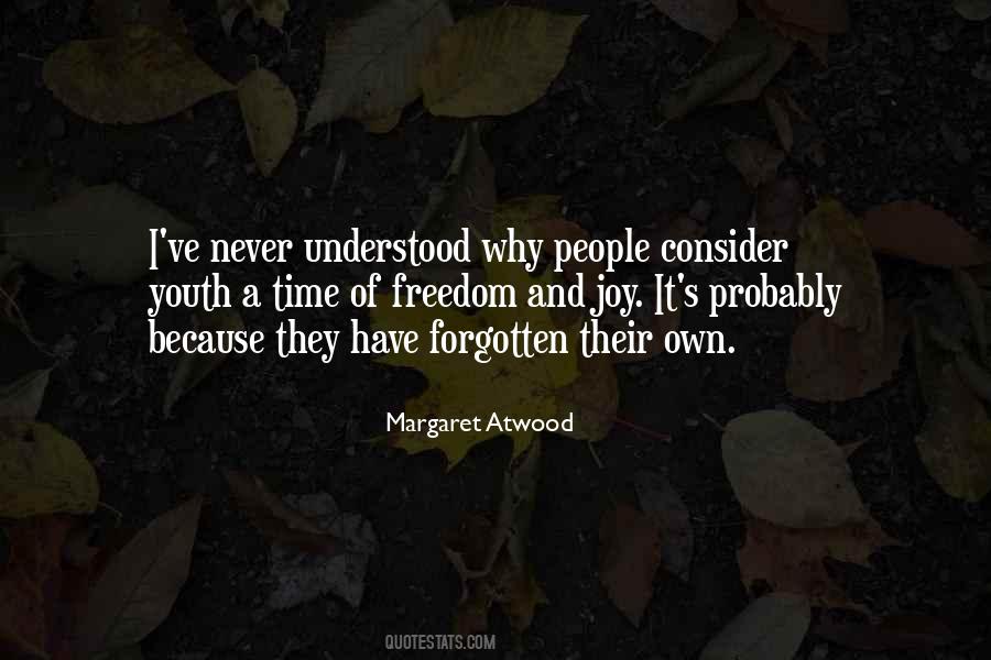 Quotes About Forgotten People #209378