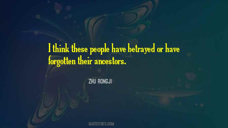 Quotes About Forgotten People #248707