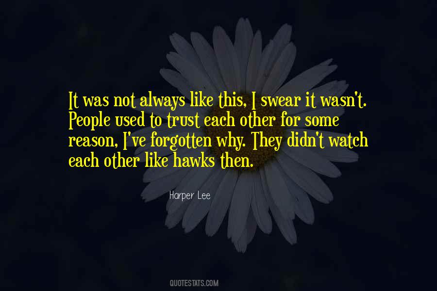 Quotes About Forgotten People #280913