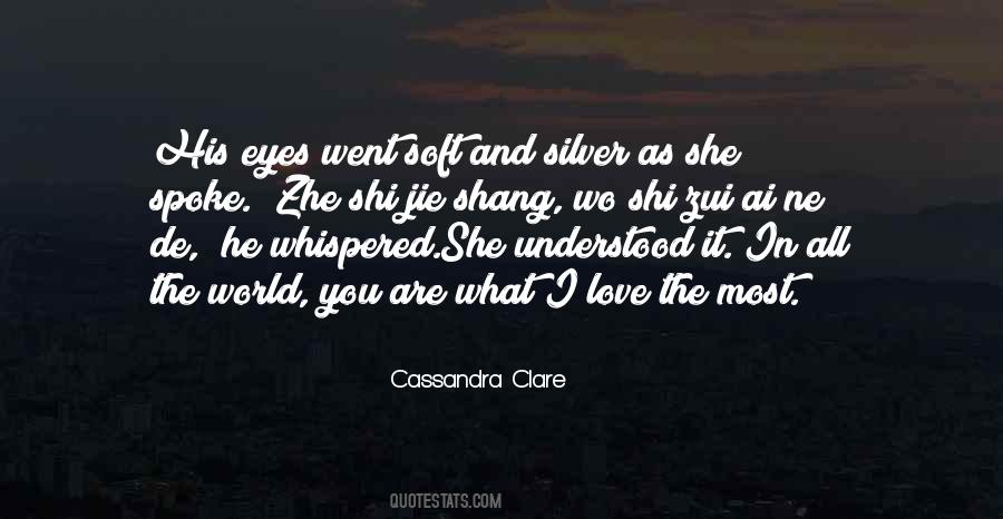 His Eyes Love Quotes #147737