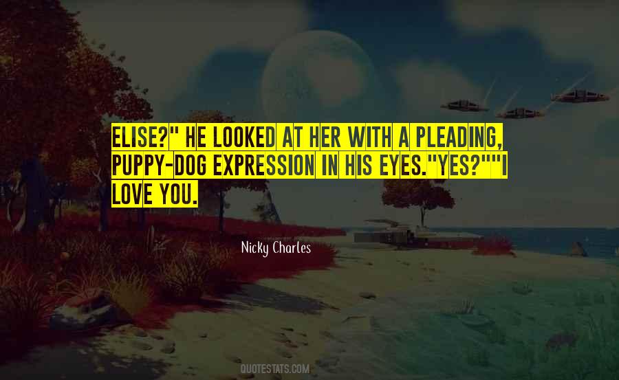His Eyes Love Quotes #96628
