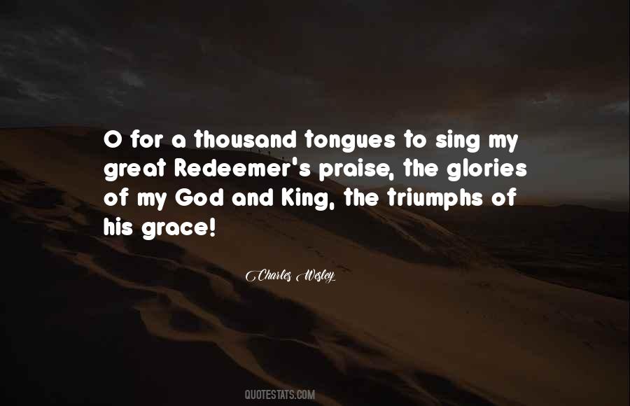 His Grace Quotes #1420200