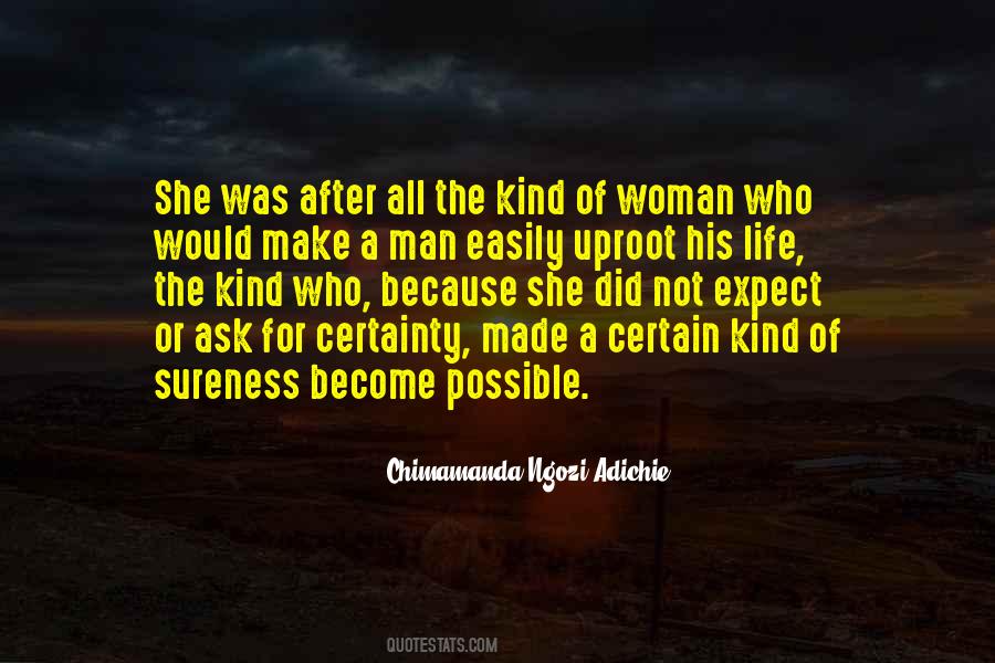 His Kind Of Woman Quotes #1137439
