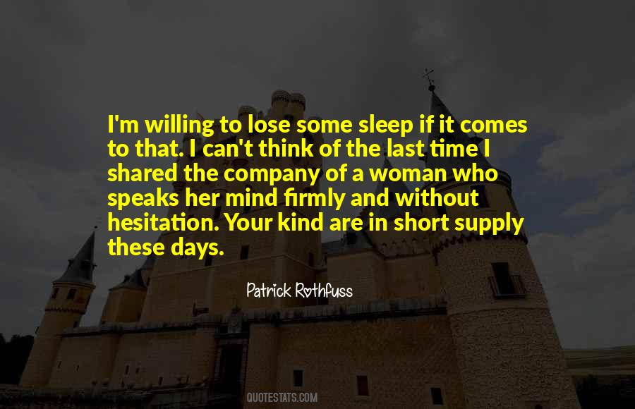 His Kind Of Woman Quotes #183413