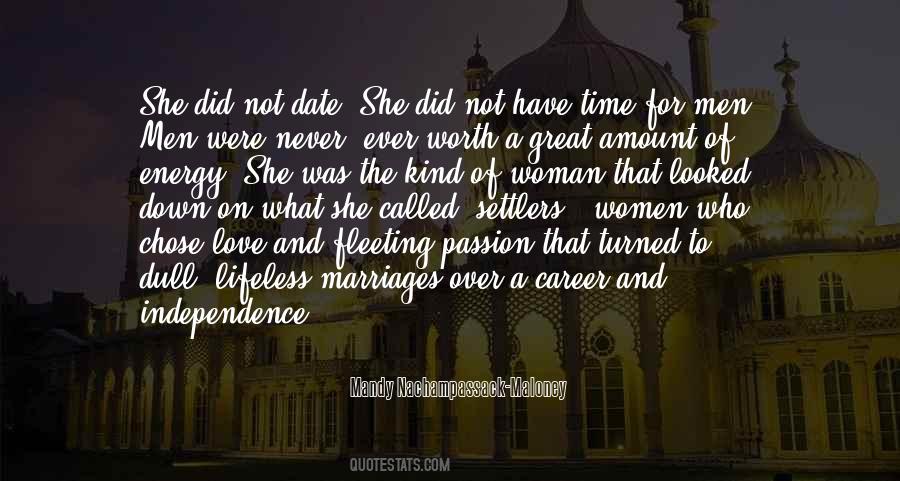 His Kind Of Woman Quotes #215896