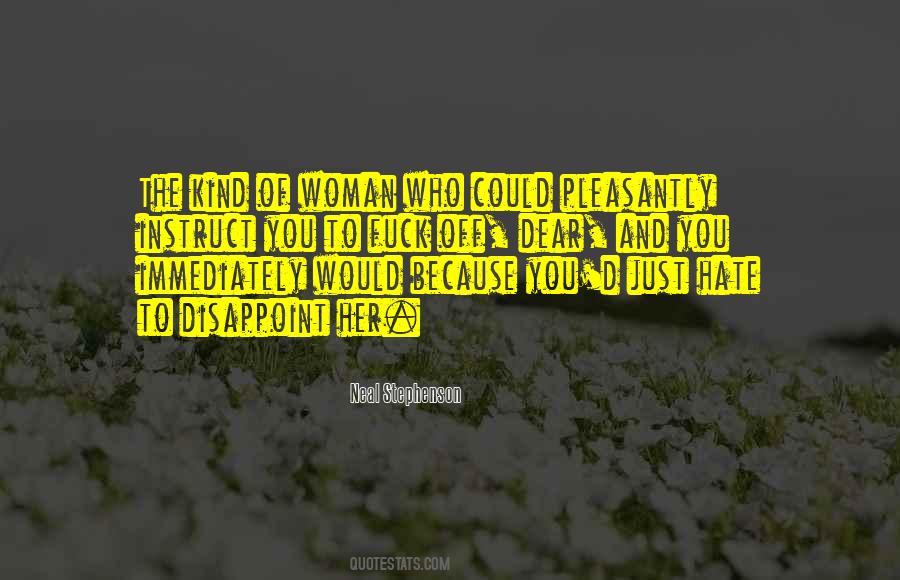His Kind Of Woman Quotes #22343