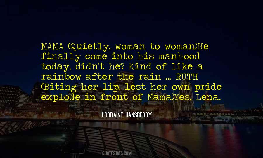 His Kind Of Woman Quotes #28091
