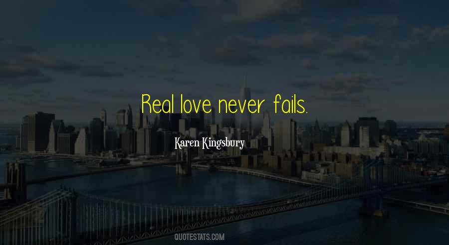His Love Never Fails Quotes #411448