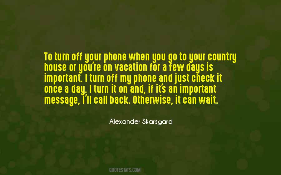 His Phone Call Quotes #134048