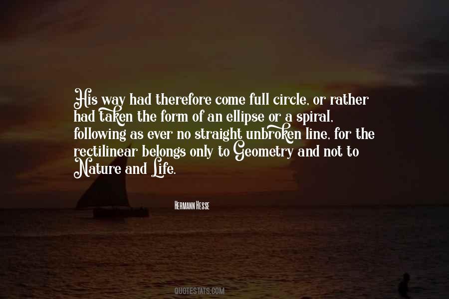 Quotes About The Circle Of Life #763617
