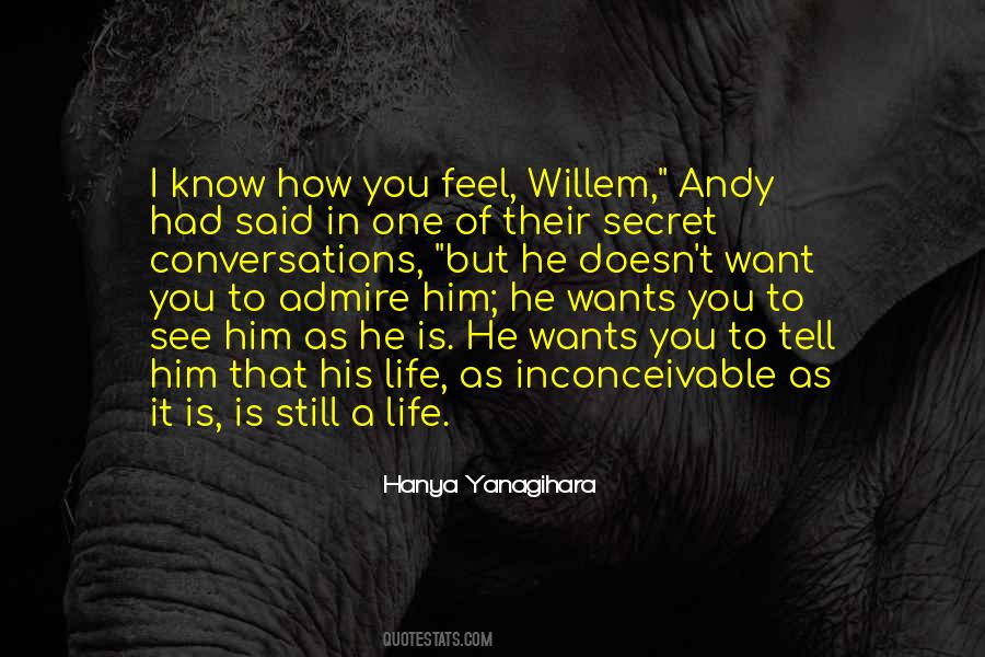 His Secret Life Quotes #1357838