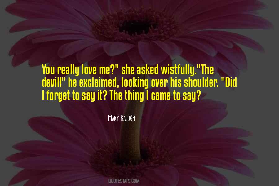 His Shoulder Love Quotes #1393278