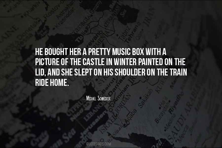 His Shoulder Love Quotes #1821659