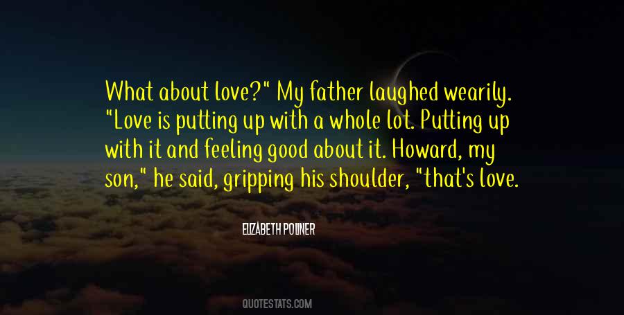His Shoulder Love Quotes #821862