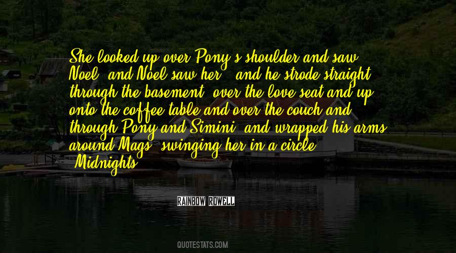His Shoulder Love Quotes #964584