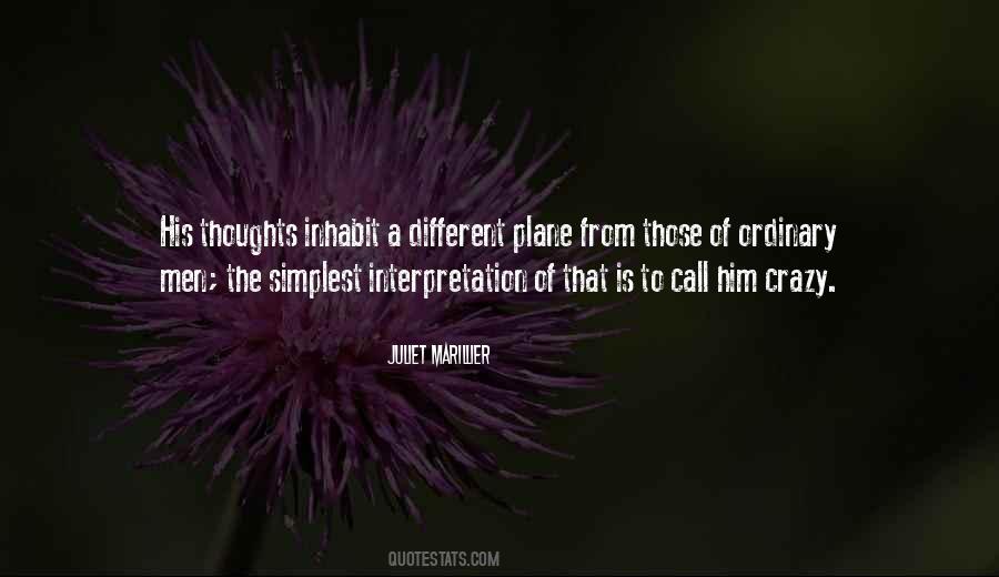 His Thoughts Quotes #1037062