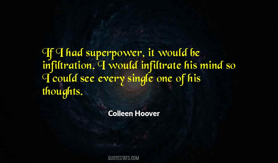 His Thoughts Quotes #1047369