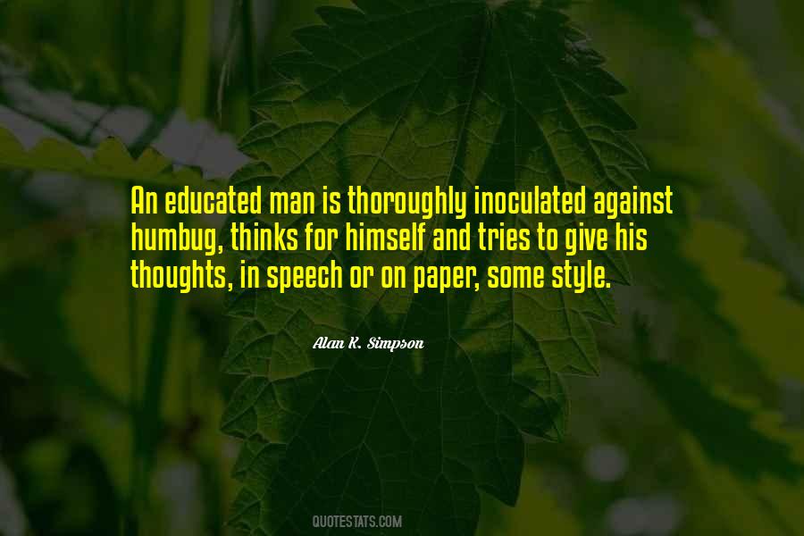 His Thoughts Quotes #1081889
