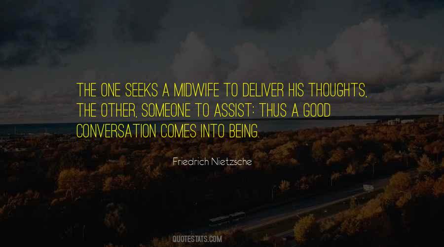 His Thoughts Quotes #1188719