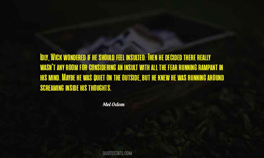 His Thoughts Quotes #1214841