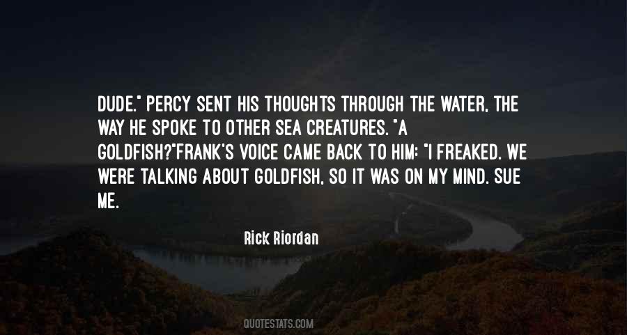His Thoughts Quotes #1253440