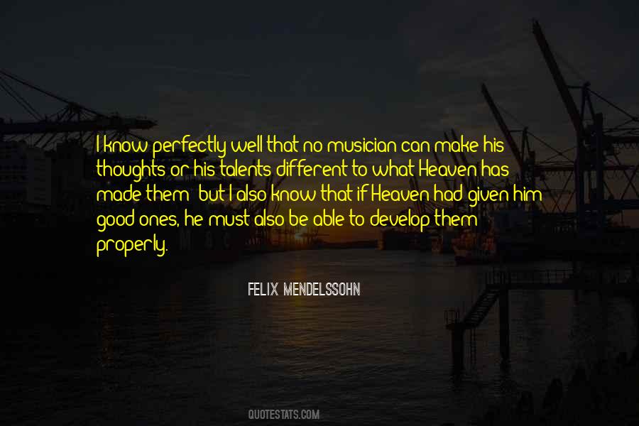 His Thoughts Quotes #1257357