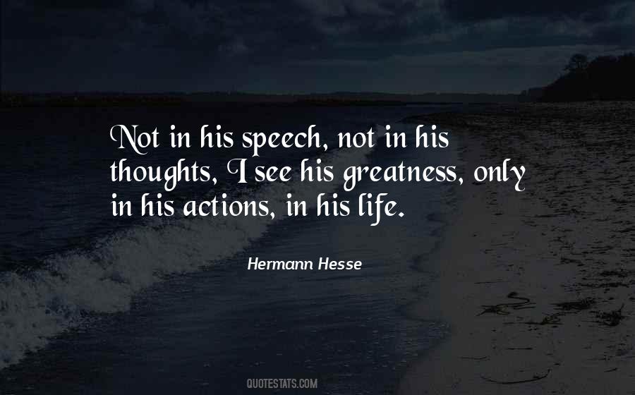 His Thoughts Quotes #1366032