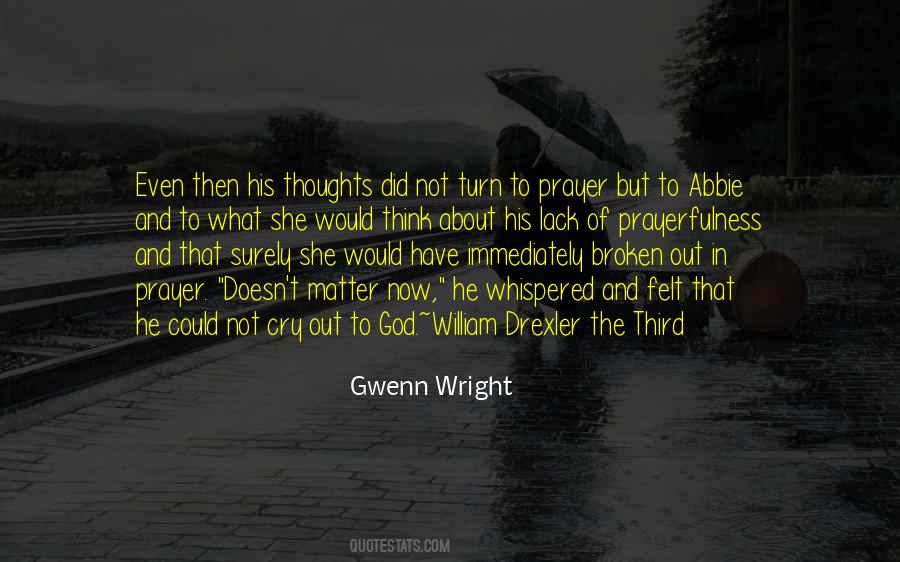 His Thoughts Quotes #1371143