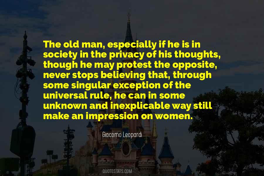 His Thoughts Quotes #1377929