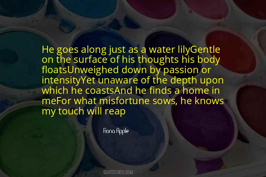 His Thoughts Quotes #1611423