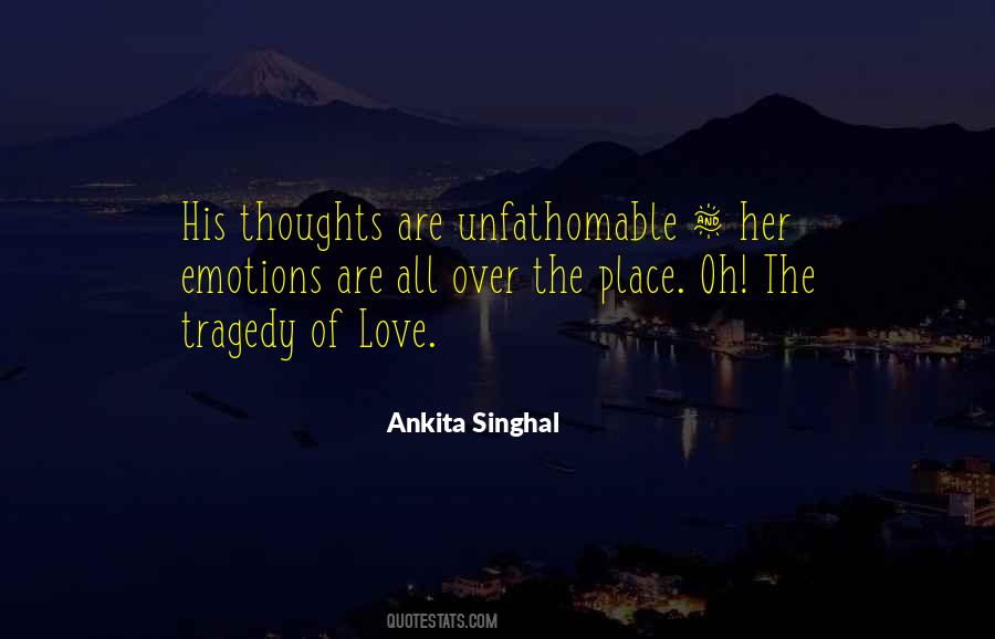 His Thoughts Quotes #1694409