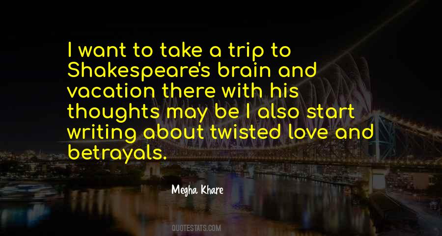 His Thoughts Quotes #1706243