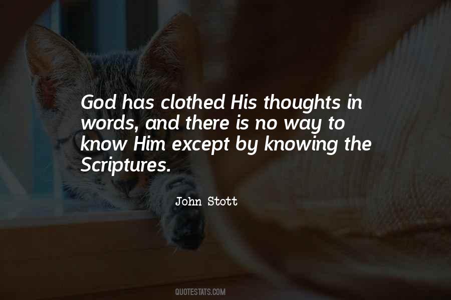 His Thoughts Quotes #1735294