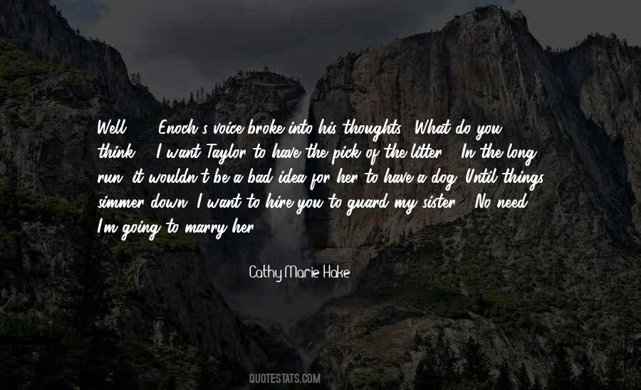 His Thoughts Quotes #28254