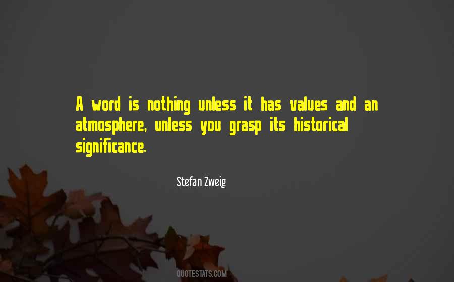 Historical Significance Quotes #1200344
