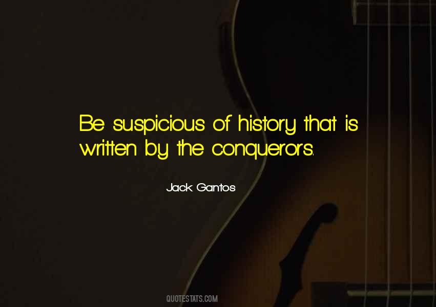 History Is Written Quotes #91454