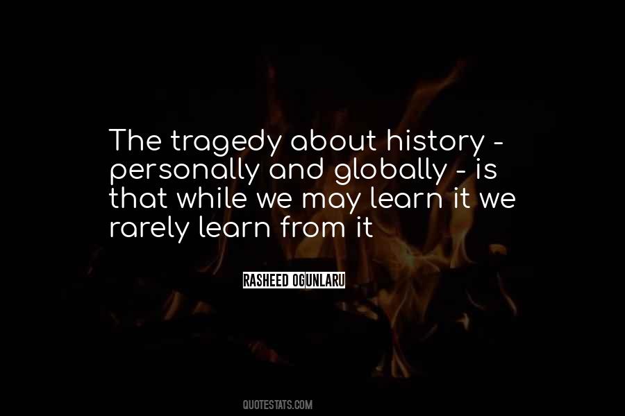 History Learn Quotes #488127