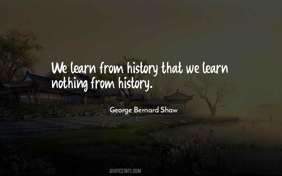 History Learn Quotes #538893