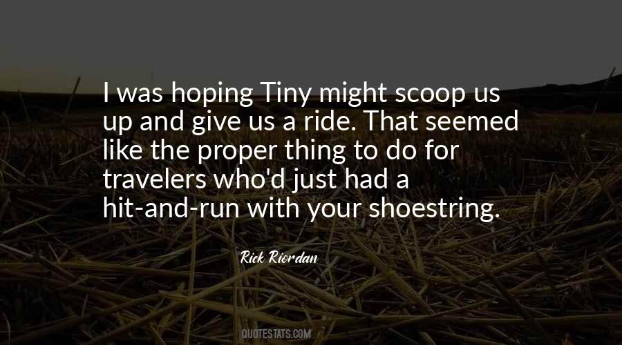 Hit And Run Funny Quotes #1132805