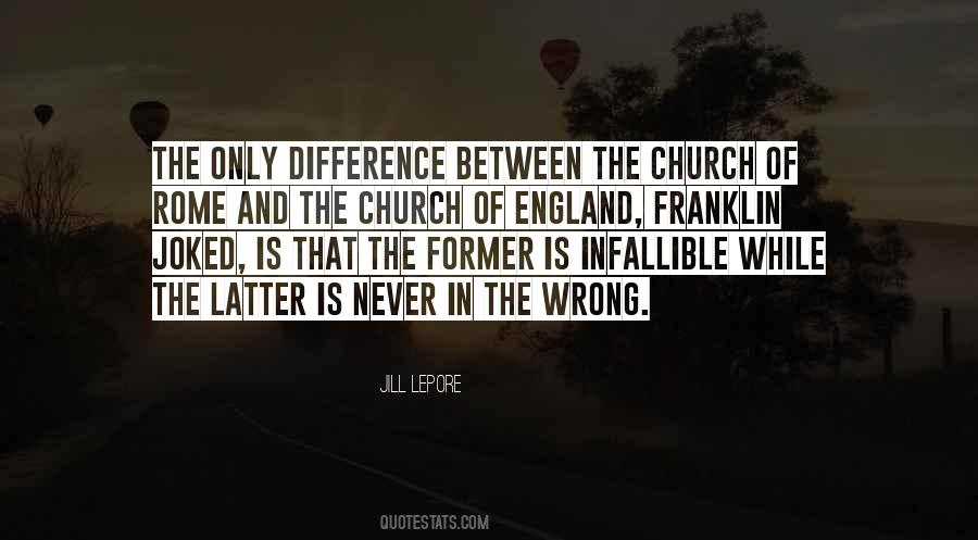 Quotes About The Church Of England #1569089