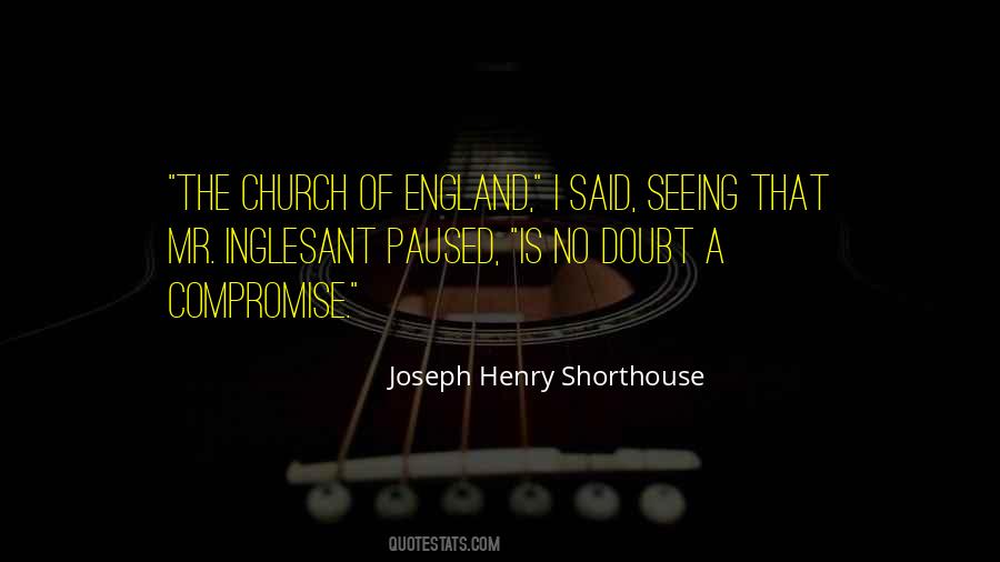 Quotes About The Church Of England #41036