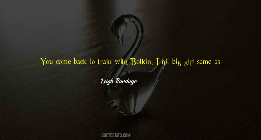 Hit By A Train Quotes #1361743