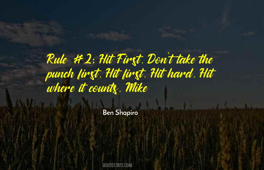 Hit Hard Quotes #1774398