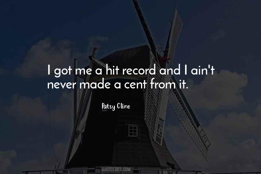 Hit Record Quotes #1664272