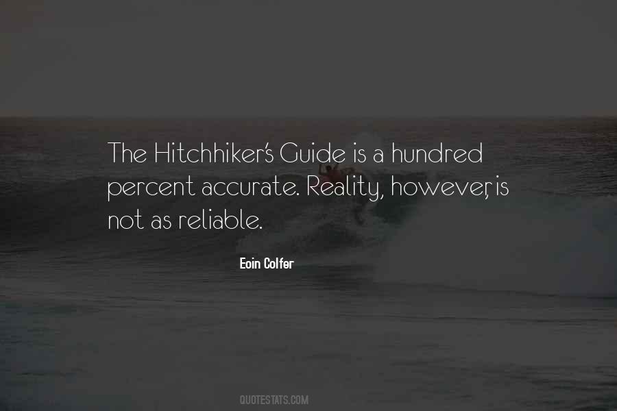 Hitchhiker Quotes #383363