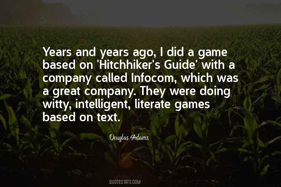 Hitchhiker Quotes #773261