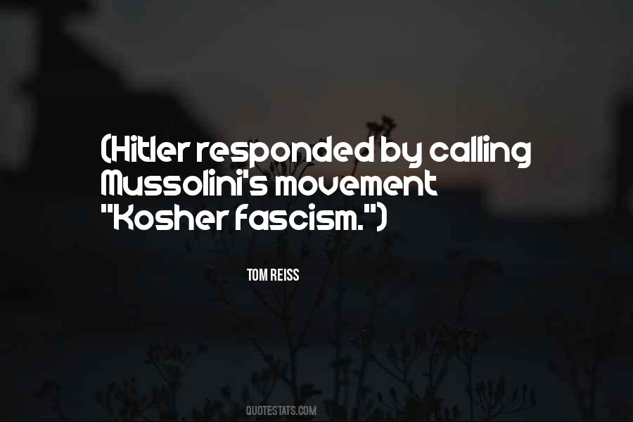 Hitler Fascism Quotes #300212
