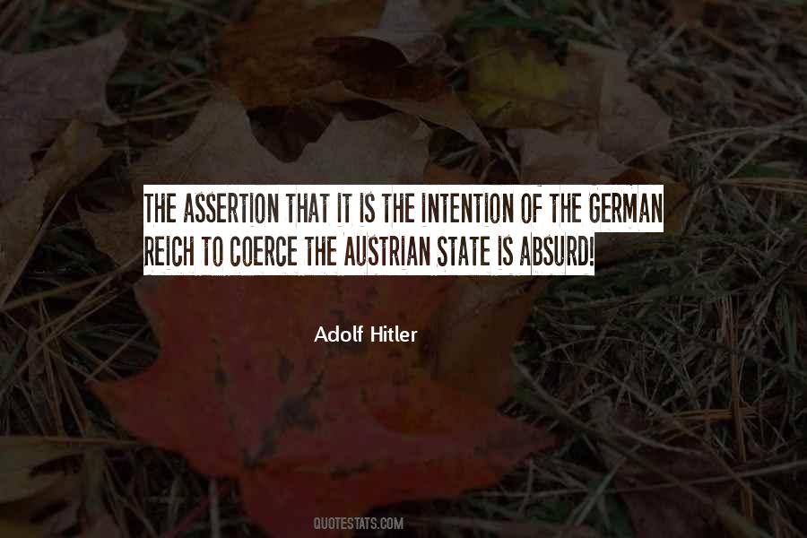 Hitler German Quotes #1490054
