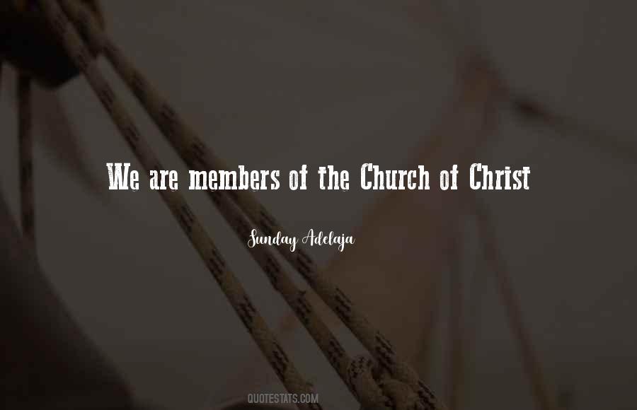 Quotes About The Church Of Christ #551478