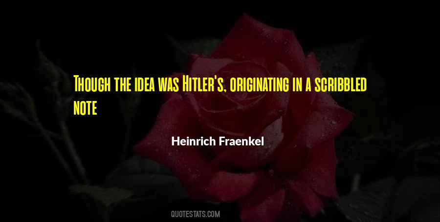 Hitler's Quotes #1149950